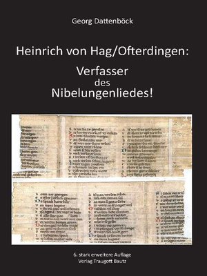 cover image of Heinrich von Hag/Ofterdingen